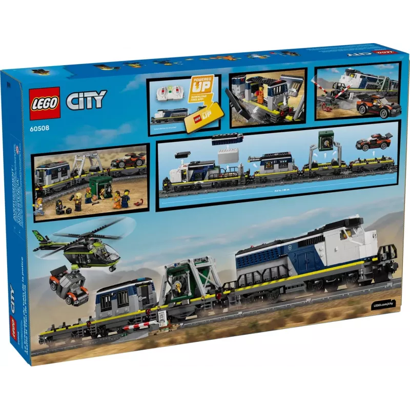 LEGO CITY 60508 Rapina al treno della polizia