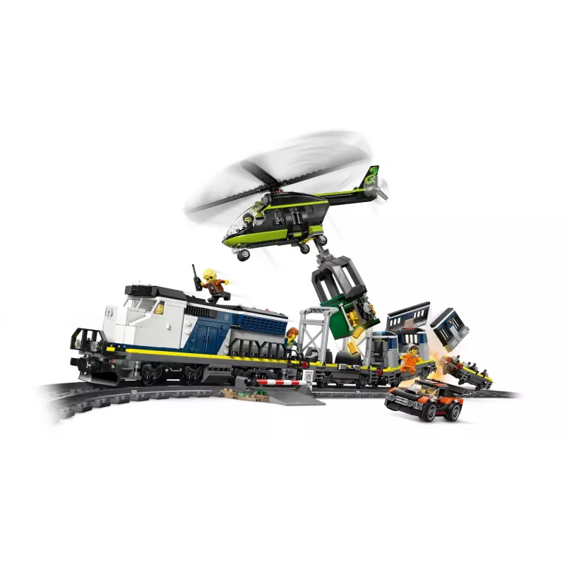 LEGO CITY 60508 Rapina al treno della polizia