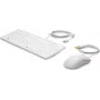 HP tastiera e mouse USB Healthcare Edition full-size con filo bianco