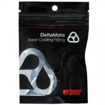 Thermal Grizzly DeltaMate Extender Fitting MM7R, ottone G1/4, nero (TG-DM-FIT-0011)