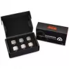 Thermal Grizzly DeltaMate Compression Fitting ST16, ottone G1/4, nichel, confezione da 6 (TG-DM-FIT-6201)