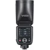 Flash Godox V100‑N per Nikon — flash a slitta TTL portatile con batteria agli ioni di litio