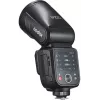 Flash Godox V100‑N per Nikon — flash a slitta TTL portatile con batteria agli ioni di litio