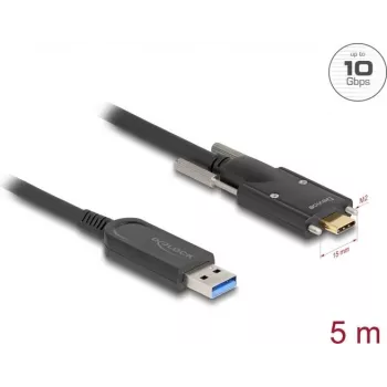 Cavo ottico attivo DeLOCK 83200 USB 10 Gbit/s Type-A a Type-C 5 m