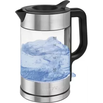 Bollitore ProfiCook PC-WKS 1322 G — 1,7 L, 2200 W, vetro e acciaio inox, senza filo