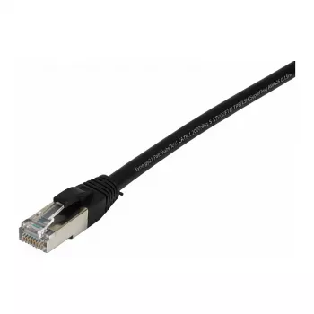 Synergy21 cavo patch RJ45, CAT8.1 2000 MHz, 0,15 m, nero, S-STP (S/FTP), TPE/LSZH (SuperFlex), AWG26