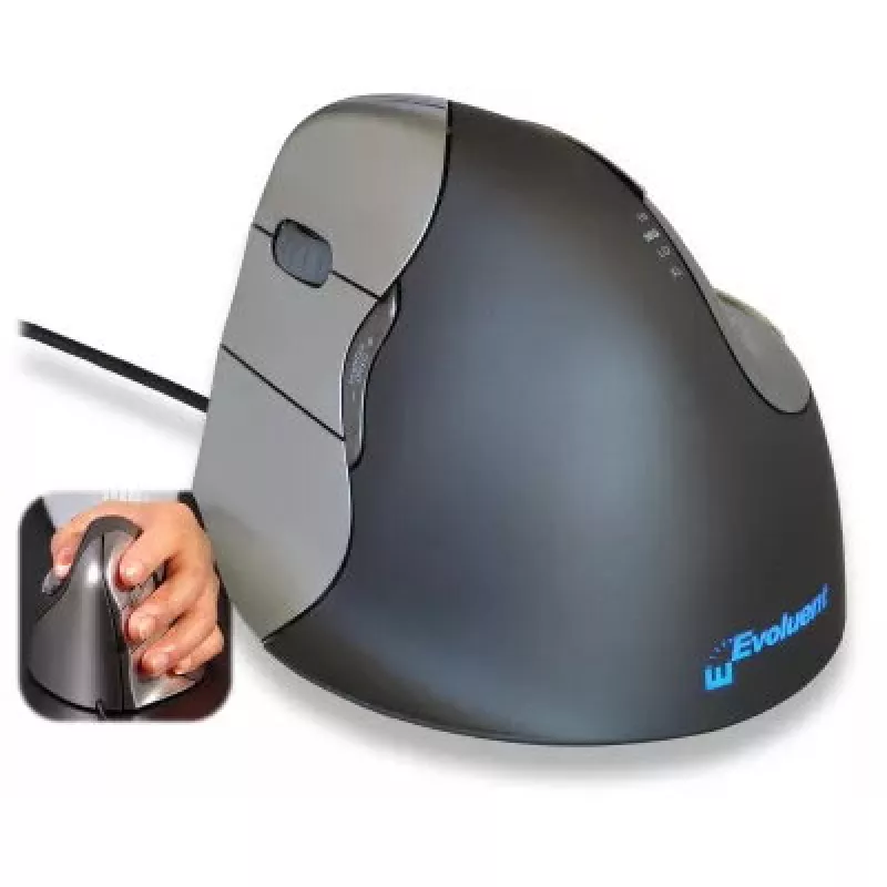Mouse Evoluent VM4L Office per mancini USB Type-A