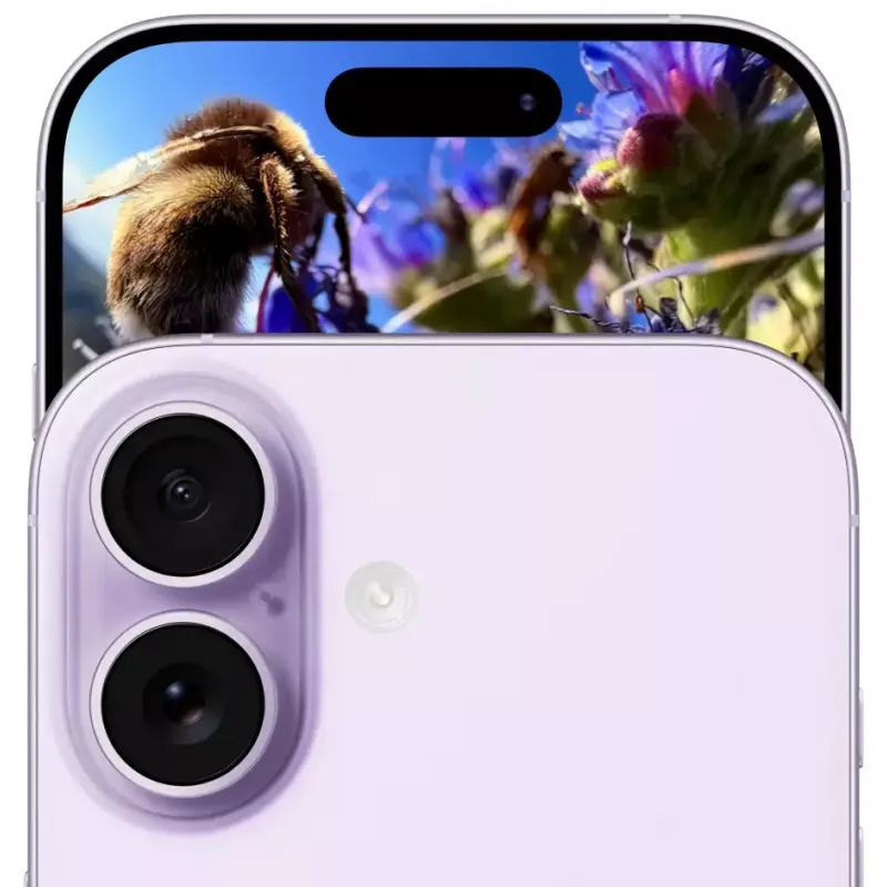 Smartphone Apple iPhone 17 — display 6,3 pollici (16 cm), A19, 256 GB, 5G, Dual SIM, blu
