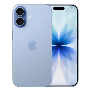 Smartphone Apple iPhone 17 — display 6,3 pollici (16 cm), A19, 256 GB, 5G, Dual SIM, blu
