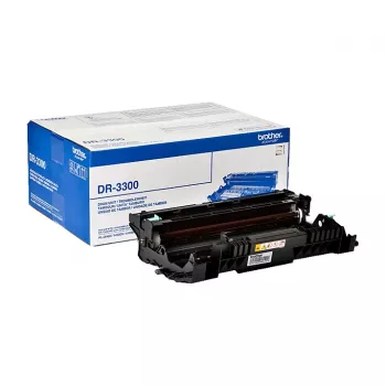 Tamburo per stampante Brother DR-3300 originale, compatibile con HL-5440D/5450DN/5470DW e DCP/MFC selezionati, 30.000 pagine