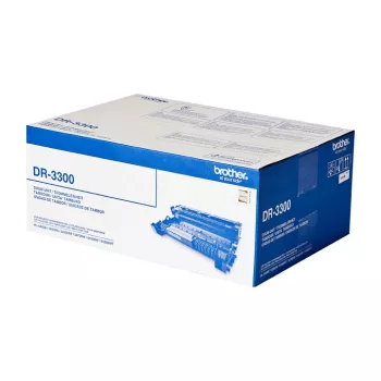Tamburo per stampante Brother DR-3300 originale, compatibile con HL-5440D/5450DN/5470DW e DCP/MFC selezionati, 30.000 pagine