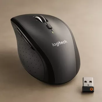 Logitech Marathon M705 mouse wireless USB nero