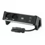 Modulo di alimentazione Bachmann DESK2 con 2x prese CEE7/3 e USB, 100W USB C/C, GST18 0,2 m, nero