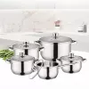 Set da cucina Maestro MR-2020-10 — set di pentole e padelle da 10 pezzi