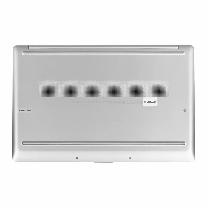 Laptop HP 17-CN3003D — display 17,3 pollici, Intel Core i3-N305, 8 GB RAM, 256 GB SSD, Bluetooth, Windows 11, argento