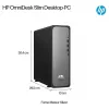 HP OmniDesk S03-0055ng Intel Core i5-14400 desktop slim tower - sistema completo - Core i5