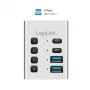 Hub USB 3.2 Gen 1, 4 porte, USB-A/C, interruttore on/off
