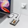 Hub USB 3.2 Gen 1, 4 porte, USB-A/C, interruttore on/off