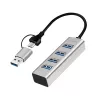 Hub USB 3.0 4 porte USB-A 5 Gbit/s