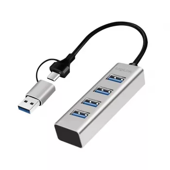 Hub USB 3.0 4 porte USB-A 5 Gbit/s