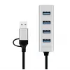 Hub USB 3.0 4 porte USB-A 5 Gbit/s