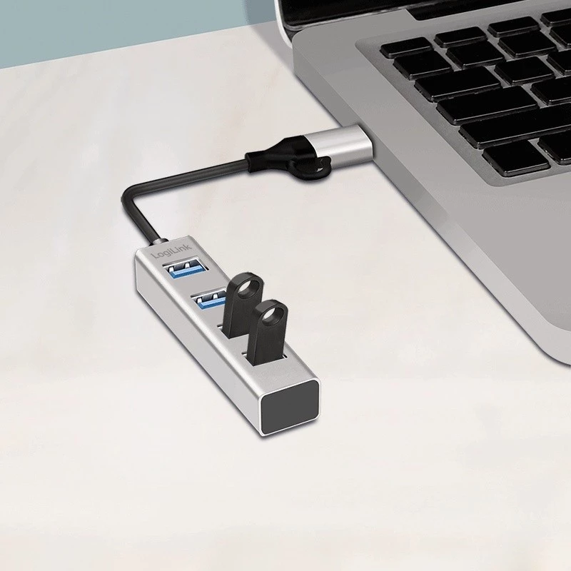 Hub USB 3.0 4 porte USB-A 5 Gbit/s
