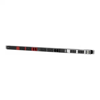 Unità di distribuzione di alimentazione Bachmann BN ESSENTIAL Metered 24×C13 6×C19 3.0 m CEE 16/5p