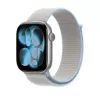 Cinturino – Apple Sport Loop per Apple Watch 46mm, Blue Mist (grigio), confezione singola