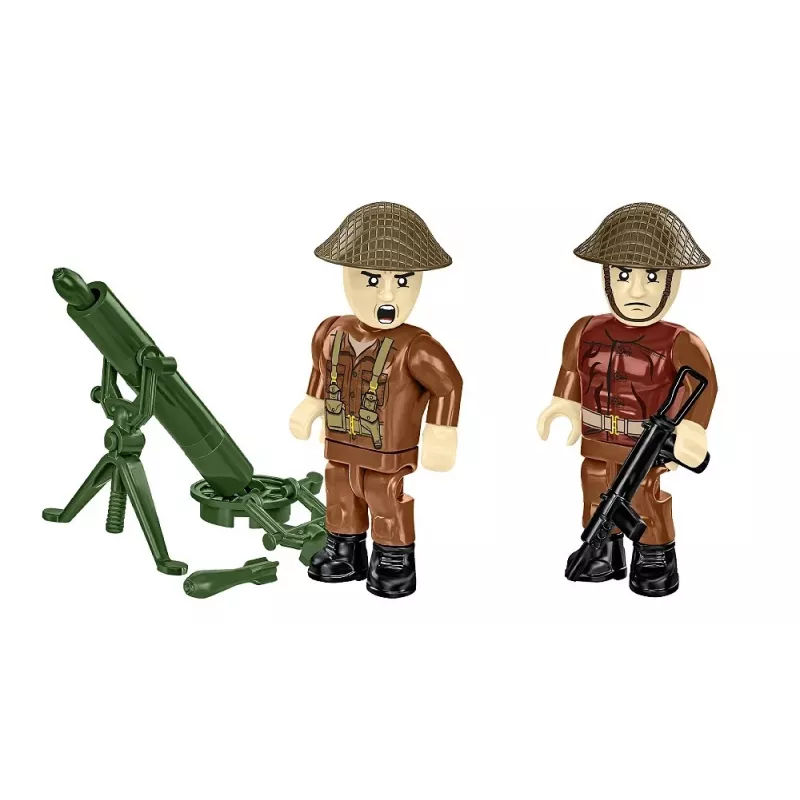 Set da costruzione Cobi Blocks Battaglia di Monte Cassino diorama militare storico COBI-2063