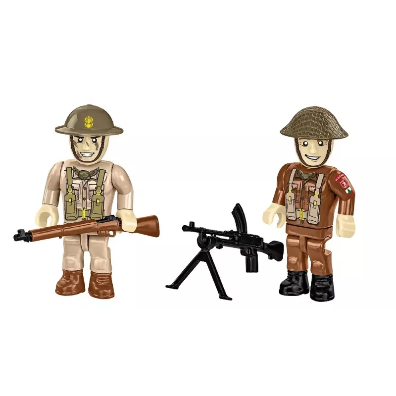 Set da costruzione Cobi Blocks Battaglia di Monte Cassino diorama militare storico COBI-2063