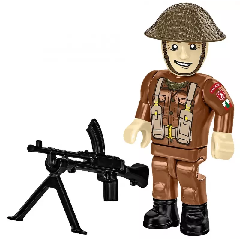 Set da costruzione Cobi Blocks Battaglia di Monte Cassino diorama militare storico COBI-2063