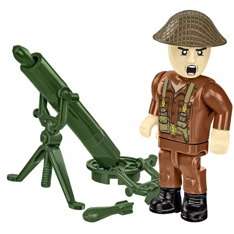 Set da costruzione Cobi Blocks Battaglia di Monte Cassino diorama militare storico COBI-2063