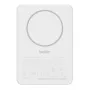 Powerbank Belkin BPD010hqWH 5000 mAh, ricarica wireless 7,5 W, USB-C, bianco