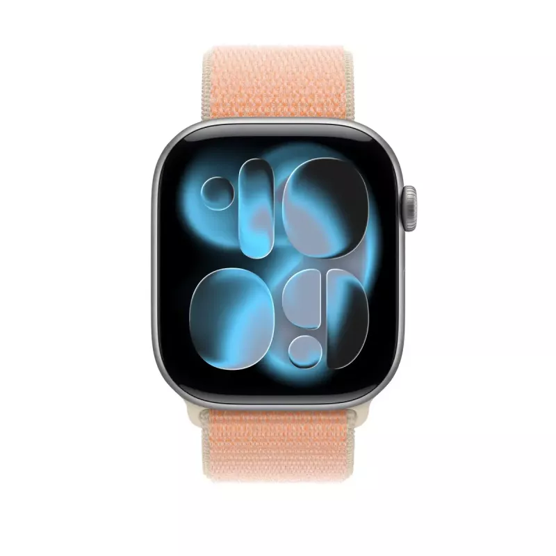 Cinturino Apple 46mm Cantaloupe Sport Loop, arancione, per Apple Watch 46mm