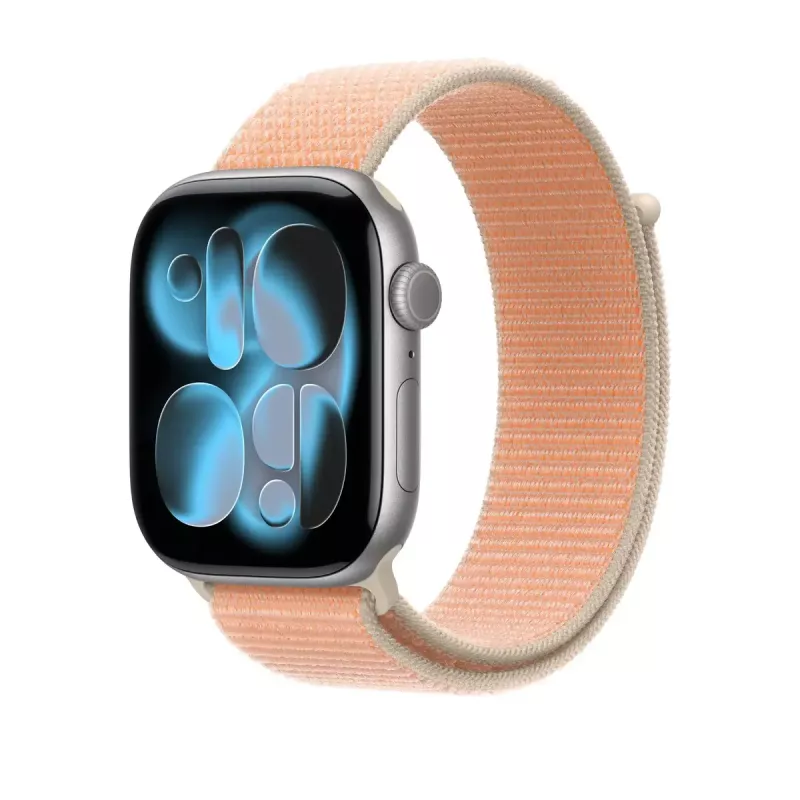 Cinturino Apple 46mm Cantaloupe Sport Loop, arancione, per Apple Watch 46mm