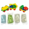 Tuban TU3865 gioco artistico e creativo — sabbia dinamica (Fluffy) kit, prodotto in Polonia
