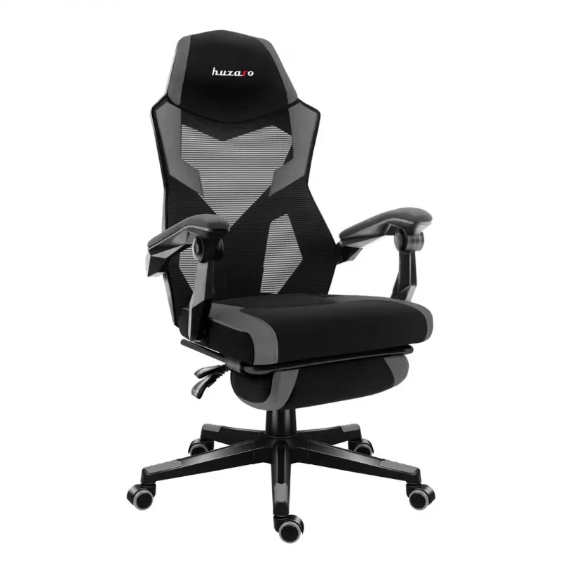Sedia da gaming huzaro Combat 3.1 grigio — ergonomica, seduta regolabile per gamer
