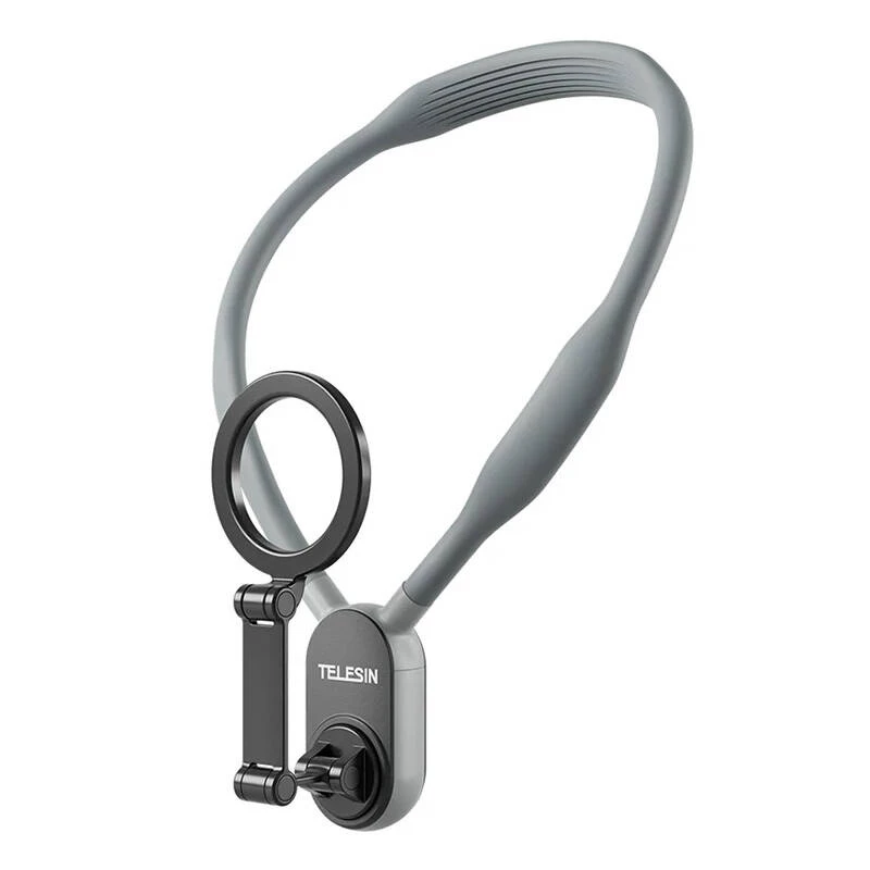 Telesin supporto magnetico da collo MNM-002 per iPhone (12–16) – angolo regolabile, leggero