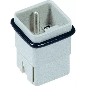 Harting Han® Q inserto maschio 09 12 005 3001 5+PE inserto maschio a crimpare, monoblocco