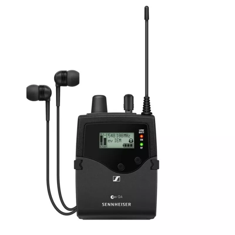 Ricevitore miniaturizzato stereo in-ear Sennheiser EK IEM G4-A, 516–558 MHz