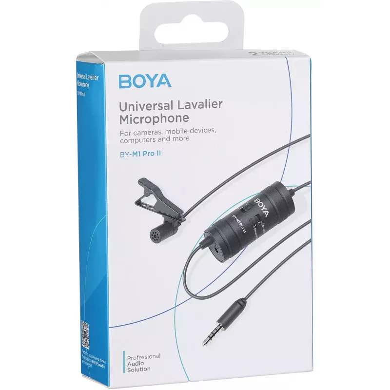 Microfono Boya BY-M1 Pro II Lavalier