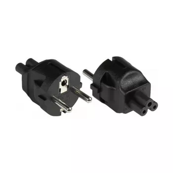 Good Connections PA-0005S - tipo E/F ibrido - C5 - 250 V - 2,5 A - nero - cloruro di polivinile (PVC)