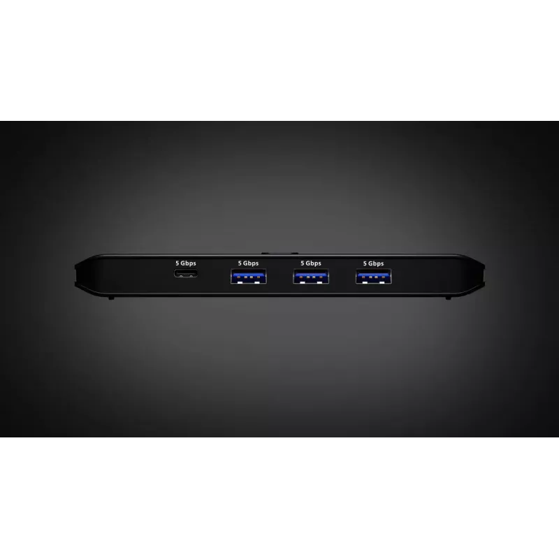Switch di condivisione USB 3.2 Gen1 2x4 ATEN US5324 con host A + C e 4 porte per dispositivi