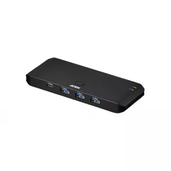 Switch di condivisione USB 3.2 Gen 1 ATEN US4324 — 2x host a 4x dispositivo, interfacce USB-A/USB-C, 5 Gbit/s