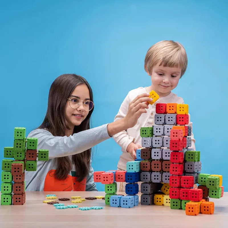 Blocchi da costruzione Marioinex Mini Waffel modello 908204 — set da 142 pezzi