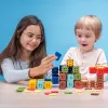 Mattoncini da costruzione Marioinex Mini Waffle 302 pezzi — set impilabile e incastrabile