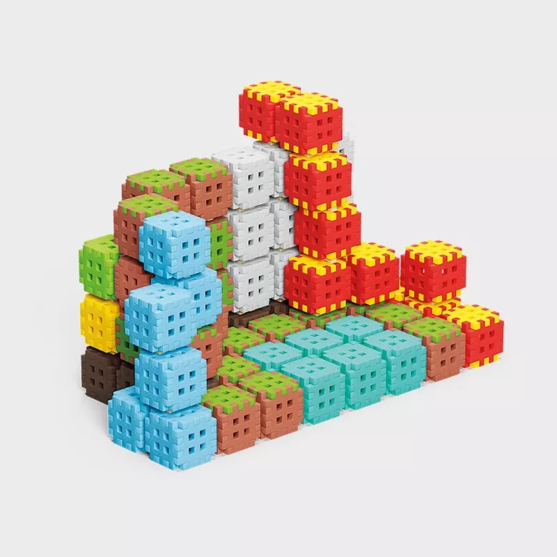 Giocattolo da costruzione Marioinex Klocki Waffle Mini Blocks — 502 pezzi