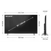 TV LED 50 pollici 50GK4445E