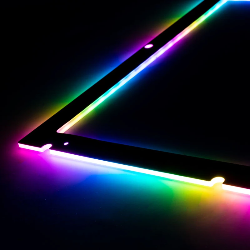 Lamptron cornice LED ARGB per scheda madre ATX – nero