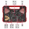 Lama circolare EINHELL 708170 per HM/BiM HCS – adatta per alluminio, acciaio ossidato, acciaio cromo-vanadio